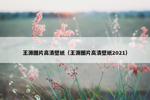 王源图片高清壁纸（王源图片高清壁纸2021）