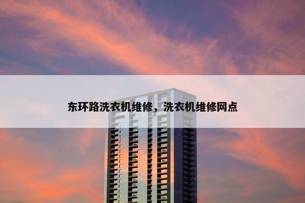 东环路洗衣机维修，洗衣机维修网点