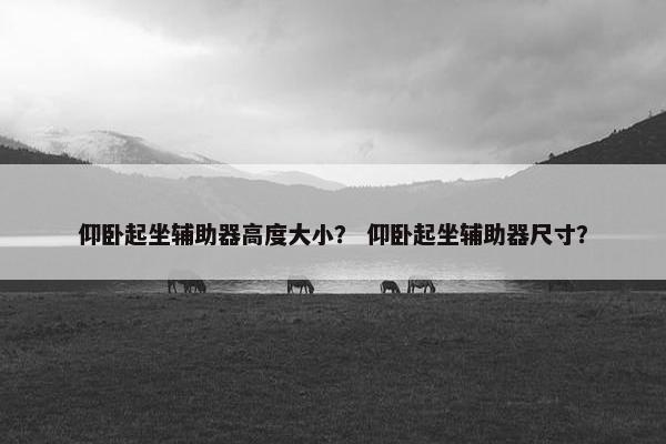 仰卧起坐辅助器高度大小？ 仰卧起坐辅助器尺寸？