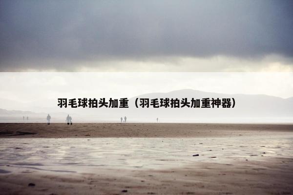 羽毛球拍头加重(羽毛球拍头加重神器) 羽毛球拍头加重(羽毛球拍头加重神器)