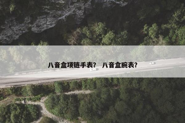 八音盒项链手表？ 八音盒腕表？