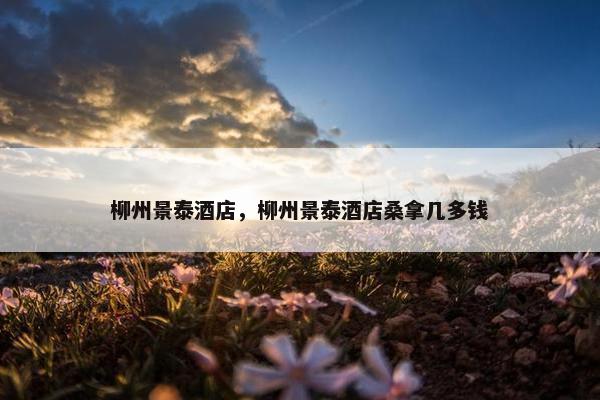 柳州景泰酒店,柳州景泰酒店桑拿几多钱 柳州景泰酒店,柳州景泰酒店桑拿几多钱