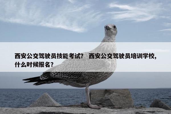 西安公交驾驶员技能考试? 西安公交驾驶员培训学校,什么时候报名? 西安公交驾驶员技能考试? 西安公交驾驶员培训学校,什么时候报名?