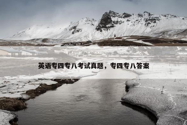 英语专四专八考试真题，专四专八答案