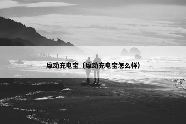 摩动充电宝（摩动充电宝怎么样）