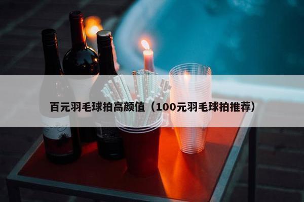 百元羽毛球拍高颜值（100元羽毛球拍推荐）