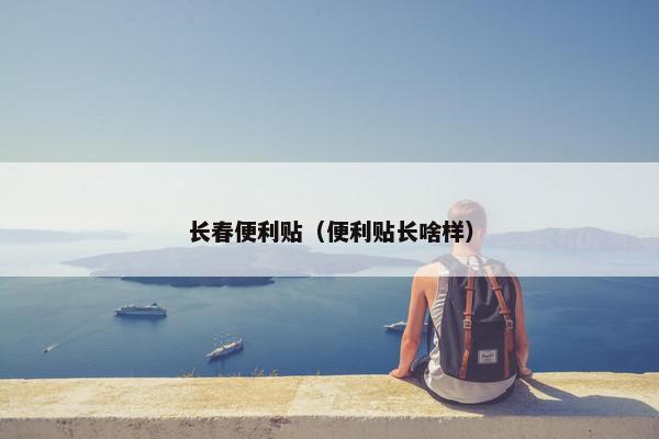 长春便利贴（便利贴长啥样）