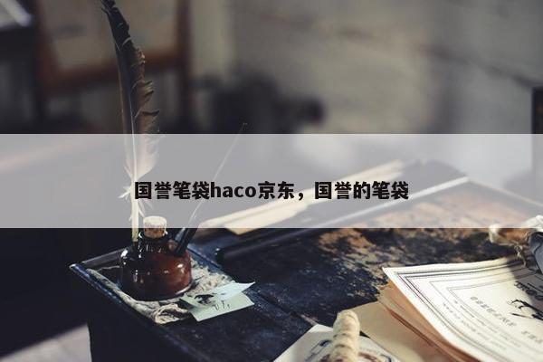 国誉笔袋haco京东，国誉的笔袋