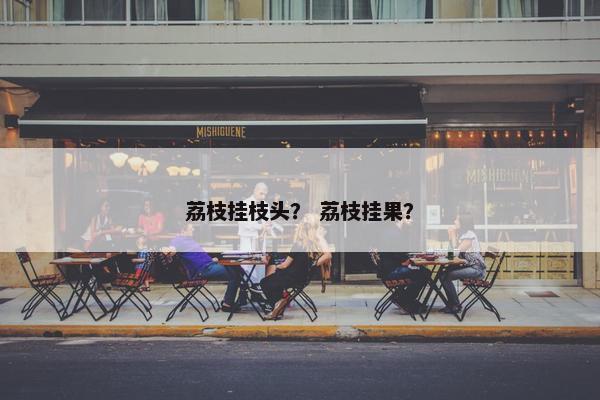 荔枝挂枝头？ 荔枝挂果？