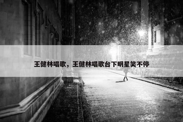 王健林唱歌，王健林唱歌台下明星笑不停