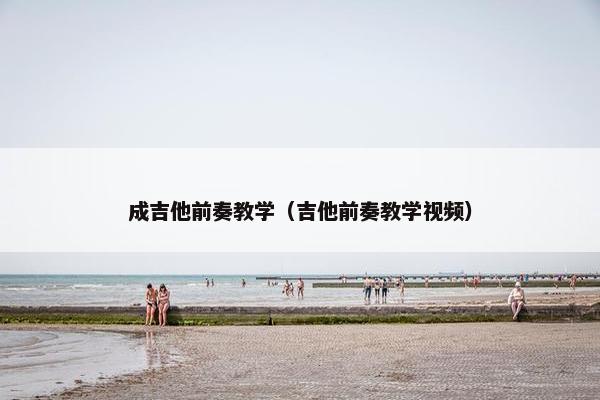成吉他前奏教学（吉他前奏教学视频）