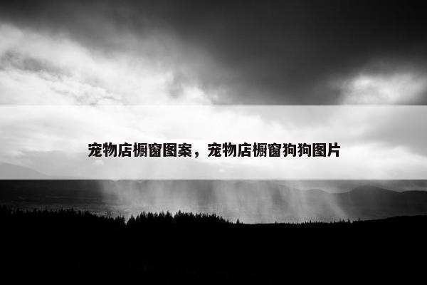 宠物店橱窗图案,宠物店橱窗狗狗图片 宠物店橱窗图案,宠物店橱窗狗狗图片