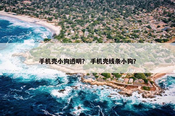 手机壳小狗透明? 手机壳线条小狗? 手机壳小狗透明? 手机壳线条小狗?
