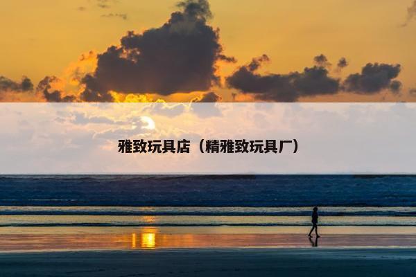 雅致玩具店（精雅致玩具厂）