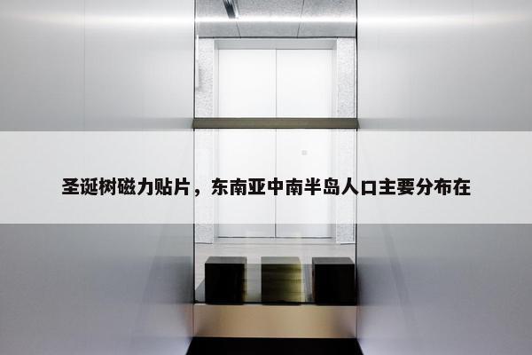 圣诞树磁力贴片，东南亚中南半岛人口主要分布在
