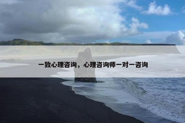 一致心理咨询，心理咨询师一对一咨询