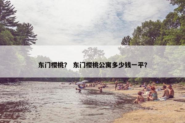 东门樱桃? 东门樱桃公寓多少钱一平? 东门樱桃? 东门樱桃公寓多少钱一平?