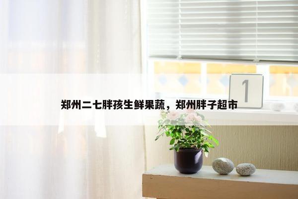 郑州二七胖孩生鲜果蔬，郑州胖子超市