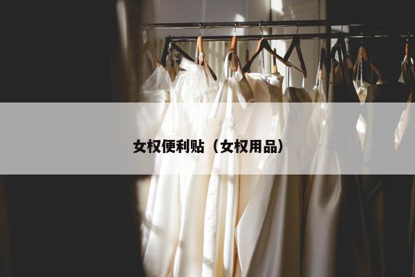 女权便利贴（女权用品）