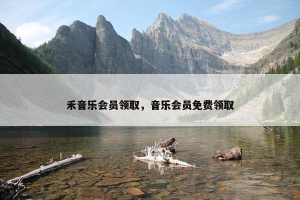 禾音乐会员领取，音乐会员免费领取