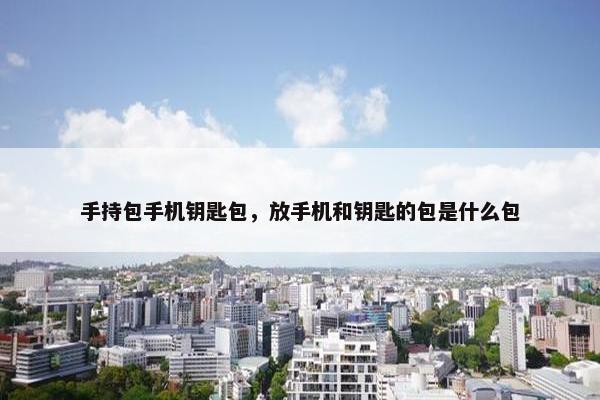 手持包手机钥匙包，放手机和钥匙的包是什么包