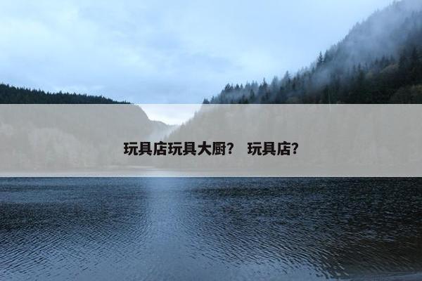 玩具店玩具大厨？ 玩具店？