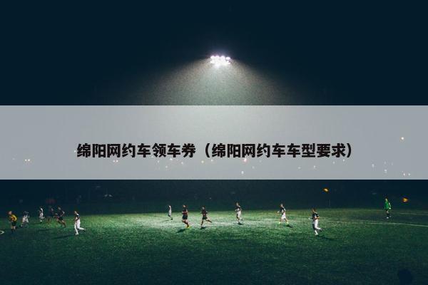 绵阳网约车领车券（绵阳网约车车型要求）