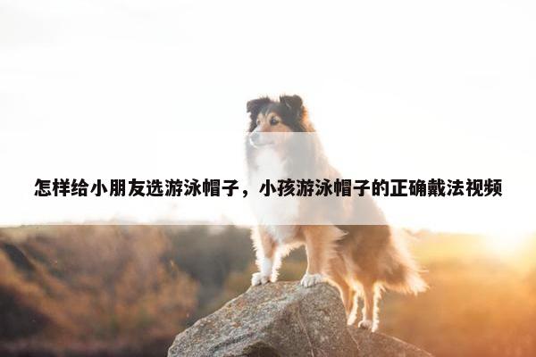 怎样给小朋友选游泳帽子，小孩游泳帽子的正确戴法视频