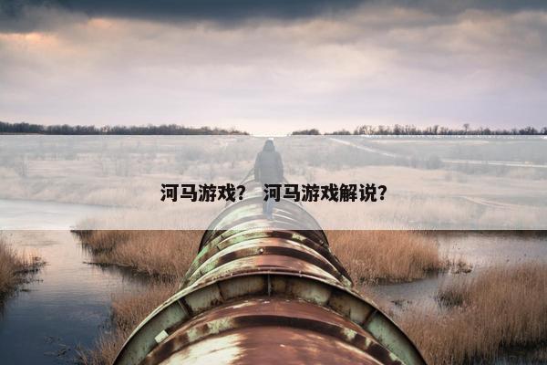 河马游戏？ 河马游戏解说？