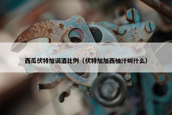 西瓜伏特加调酒比例（伏特加加西柚汁叫什么）