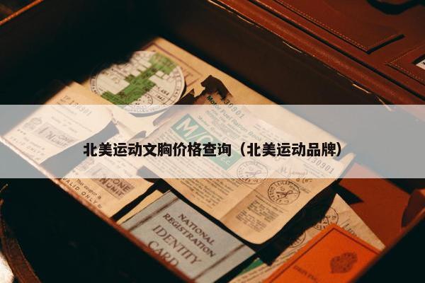 北美运动文胸价格查询（北美运动品牌）