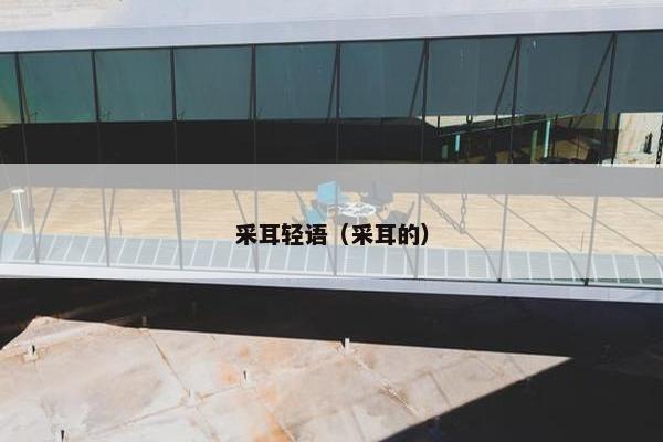 采耳轻语(采耳的) 采耳轻语(采耳的)