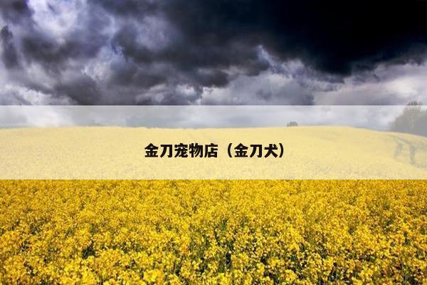 金刀宠物店（金刀犬）